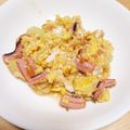 hitomi♪＊'s cooksnap of when they made 簡単おつまみ！塩辛のスクランブルエッグ.