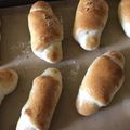 赤毛の餡's cooksnap of when they made 感激手こねバターロール⭐レーズンクルミ.