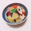 まあまま☆0403's cooksnap of when they made さつま芋と竹輪・えのきの煮物♪.