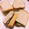ロビくま's cooksnap of when they made キュウリのミニサンド.