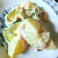 ＊キーツニャン＊'s cooksnap of when they made じゃがいもとズッキーニの粒マスタード和え.