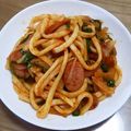 ＊なぁ＊'s cooksnap of when they made まろやかナポリうどん.