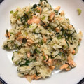 shioreeen！'s cooksnap of when they made 小松菜と鮭の混ぜご飯.