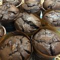 ぽんぽん堂's cooksnap of when they made チョコレートマフィン～クリームチーズ～.