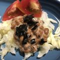 わたるんママ's cooksnap of when they made 納豆キャベツ.