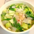 ：らむね：'s cooksnap of when they made 鶏肉大根と青梗菜のスープ♫.
