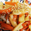 NEKOほっぺ's cooksnap of when they made まるごと大根のきんぴら.