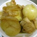由芽15's cooksnap of when they made 新じゃがと鶏ももの照り煮♡甘辛生姜味♡.