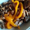 はるとも❇'s cooksnap of when they made この美味さ黄色信号◎豚肉のパプリカ炒め！.