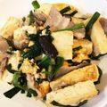 まにもごよ's cooksnap of when they made 豚バラ肉と豆腐とニラのチャンプルー.