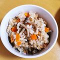 料理見習い隊's cooksnap of when they made シーチキンとたっぷりきのこの炊き込みご飯.