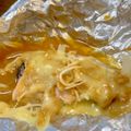 まさやん＊'s cooksnap of when they made 鮭の味噌チーズホイル焼き.
