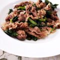 ♡こもれび♡'s cooksnap of when they made 牛肉と小松菜の甘辛炒め.