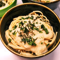 えリﾋﾟｮﾝ★'s cooksnap of when they made ねばねばとろろの和風冷製パスタ.