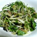 お蘭's cooksnap of when they made 水菜と切り干し大根の柚子胡椒サラダ.