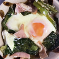 アココ☆'s cooksnap of when they made 超簡単！小松菜と目玉のおひたし.