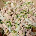 DHA's cooksnap of when they made 豚肉と豆苗と玉ねぎの塩レモンソテー.