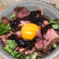 Pugまこちゃん's cooksnap of when they made ローストビーフ丼のタレ.
