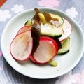 irharuka's cooksnap of when they made キャベツとラディッシュの浅漬け.