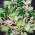 クックZBHN4W☆'s cooksnap of when they made 中華風 チンゲン菜とベーコンの炒め物.