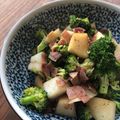 栗丸うさぎ's cooksnap of when they made 簡単！カブとブロッコリーのベーコン炒め.