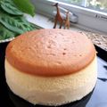 ミュー太ママ's cooksnap of when they made ふっくら割らずに♪絶品スフレチーズケーキ.