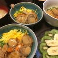 にわぴー's cooksnap of when they made ホタテの照り焼き丼.