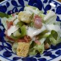 や～たん食堂's cooksnap of when they made キウイ☆シーザーサラダ.