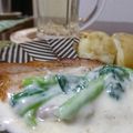ダイナマイト漆黒's cooksnap of when they made ホワイトソースのポークステーキ.