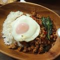Mi7kuma's cooksnap of when they made 本格ガパオ　豚挽き肉のバジル炒め.