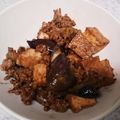 イルカ凡's cooksnap of when they made ナスと厚揚げのひき肉炒め.
