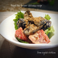 inyako's cooksnap of when they made なすとトマトのゴマヨソース♪.