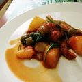 irharuka's cooksnap of when they made イカとオリーブ、ほうれん草のトマト煮.