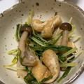 candyｔｏｙ's cooksnap of when they made 水菜とお揚げさんのさっと煮☆.