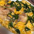 no1642's cooksnap of when they made ほうれん草と鶏肉の炒め物.