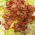 JUNCONIQ's cooksnap of when they made みんな大好き♥レタスとベーコンのサラダ.