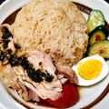 クック3B4H42☆'s cooksnap of when they made 炊飯器で作るシンガポールチキンライス.