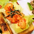 アイリッシュショコラ's cooksnap of when they made おひとりさまパンがサクサクキムチトースト.