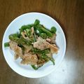 なっつぼー's cooksnap of when they made 味付け1つ、豚こまピーマンの生姜焼き。.
