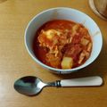 クックUKL3IL☆'s cooksnap of when they made 保温鍋で時短！野菜たっぷりトマトスープ！.