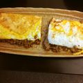 かおぽんぽこりん's cooksnap of when they made 糖質制限中も！巻かない納豆チーズオムレツ.