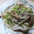 きらり流れ星's cooksnap of when they made しめじとキャベツの肉炒め.