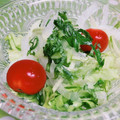みっくママ's cooksnap of when they made さっぱり♡レタスと新タマとシソのサラダ.