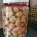 hato蔵's cooksnap of when they made らっきょ漬け　本漬け　甘酢編.