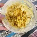 クックM21T9U☆'s cooksnap of when they made レンジおからパウダーカレーチーズ蒸しパン.
