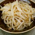 ハナレ's cooksnap of when they made 時短！塩昆布ともやしのナムル.