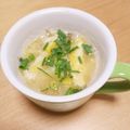 hitomi♪＊'s cooksnap of when they made ☆トロリンもやし入り卵スープ☆.