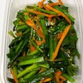 sato3★'s cooksnap of when they made ニラとにんじんの和え物*.