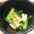 ringohty's cooksnap of when they made スピード副菜♡小松菜とちくわの胡麻和え.