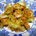 mapletwins's cooksnap of when they made 厚揚げとキャベツの甘辛あん炒め.